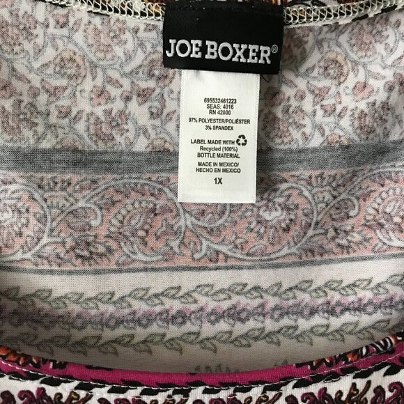 Joe Boxer Fit & Flare Dress - 1X - Picture 4 of 9